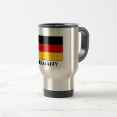 Deutschland (deutsche Flagge) Reisebecher (VorderseiteRechts)