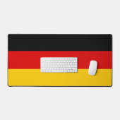 Deutschland | Deutsche Flagge Schreibtischunterlage (Tastatur & Maus)