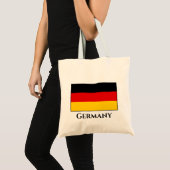 Deutschland (deutsche Flagge) Tragetasche (Vorderseite (Produkt))