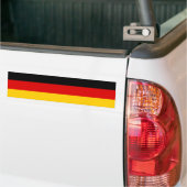 Deutschland - deutsche Staatsflagge Autoaufkleber (Auf Lkw)