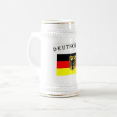 Deutschland/Deutschland Bierglas (Vorderseite Links)