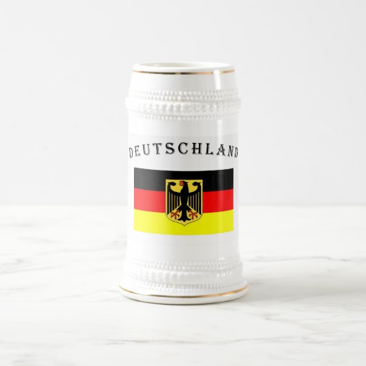 Deutschland/Deutschland Bierglas (Mittel)