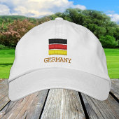 Deutschland & Deutschland Flag Mode / Patrioten Bestickte Baseballkappe