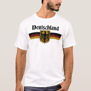 DEUTSCHLAND Deutschland Flagge Wappen Adler Banner T-Shirt
