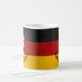 Deutschland Deutschland Fußball Mädchen 3 v2 Kaffeetasse (Mittel)