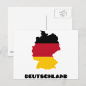 Deutschland / Deutschland Postkarte (Vorne/Hinten)