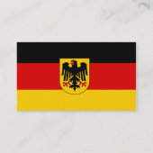 Deutschland, Deutschland Visitenkarte (Rückseite)