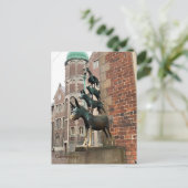 Deutschland, die Bremer Musiker. Postkarte (Stehend Vorderseite)