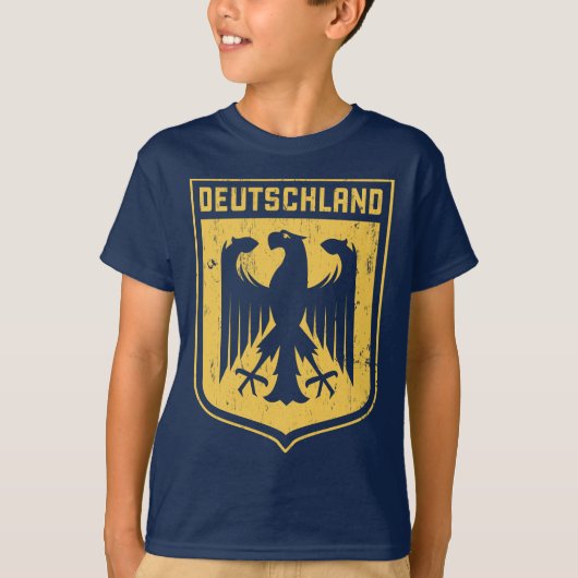 Deutschland Eagle - deutsches Wappen T-Shirt (Vorderseite)