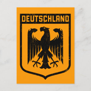 Deutschland Eagle - Deutschland-Wappen Postkarte