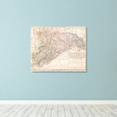 Deutschland Eisenbahn Leinwanddruck (Insitu (Holzboden))