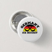 Deutschland Eishockey Button (Vorne & Hinten)