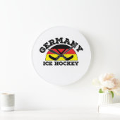 Deutschland Eishockey Große Wanduhr (Zuhause)