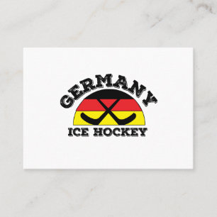 Deutschland Eishockey Visitenkarte