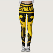 Deutschland Emblem Leggings (Vorderseite)