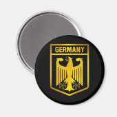 Deutschland Emblem Magnet (Vorderseite/Rückseite)
