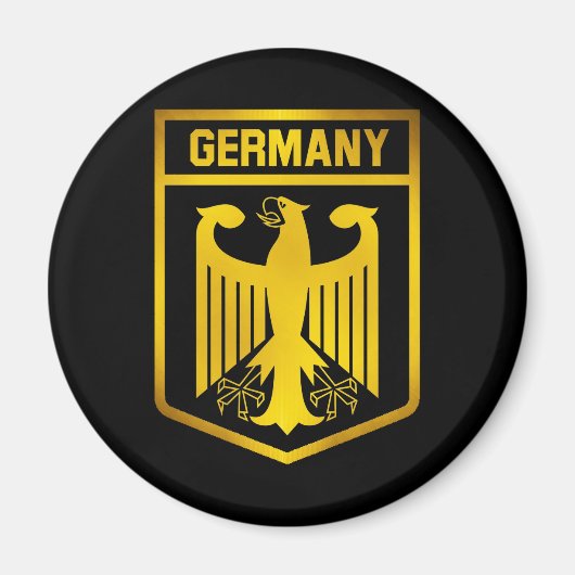 Deutschland Emblem Magnet (Vorne)