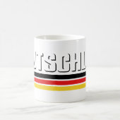 Deutschland-Entwurf! Kaffeetasse (Mittel)