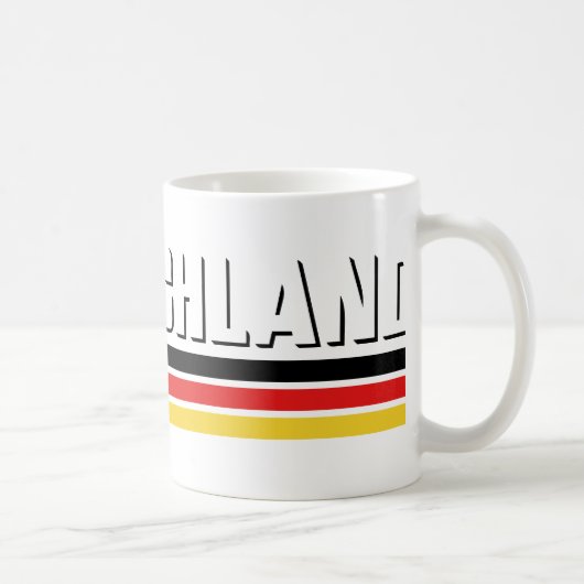 Deutschland-Entwurf! Kaffeetasse (Rechts)