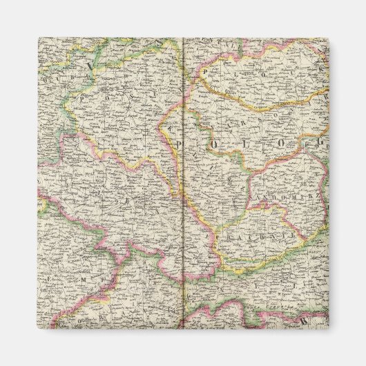 Deutschland, Europa 14 Magnet (Vorne)