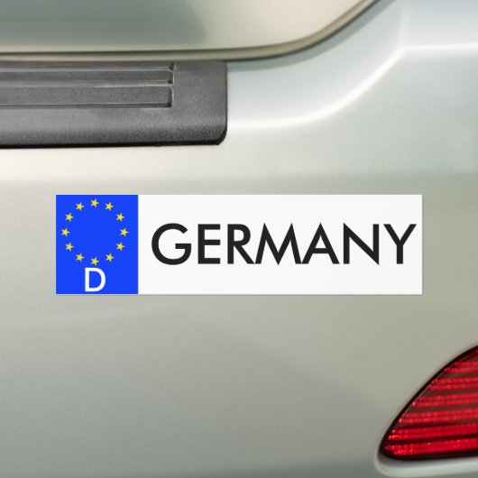 Deutschland - Europäische Gewerkschaft Autoaufkleb Autoaufkleber (Auf Auto)