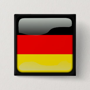 Deutschland-Fahne Button