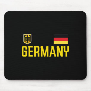 Deutschland Fahne Deutschland Fußball Fan Männer W Mousepad