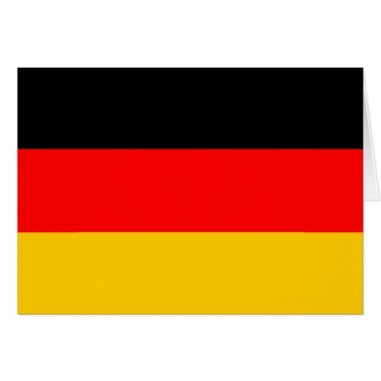 Deutschland Fahne Karte