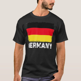 Deutschland Fahne Unterstützung Deutsche Volksmänn T-Shirt