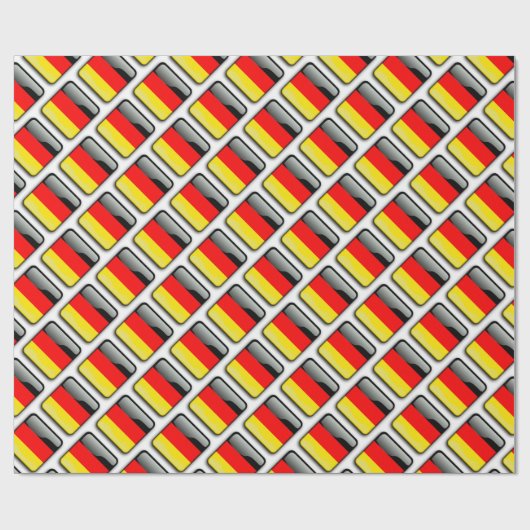 Deutschland-Faltpapier Geschenkpapier (Flach)