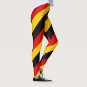 Deutschland - Farben für die Flagge - Diagonal ges Leggings (Rechts)