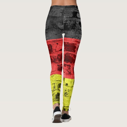 Deutschland Flag #2 Leggings (Rückseite)