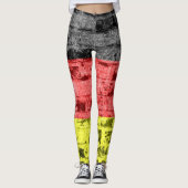 Deutschland Flag #2 Leggings (Vorderseite)