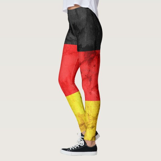 Deutschland Flag #4 Leggings (Links)