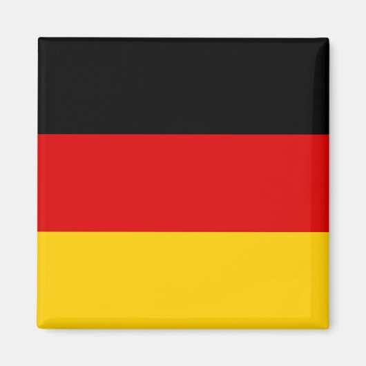 Deutschland Flag DE Magnet (Vorne)