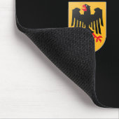Deutschland Flag Deutschland Liebe Geschenk Mousepad (Ecke)