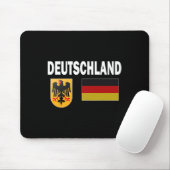 Deutschland Flag Deutschland Liebe Geschenk Mousepad (Mit Mouse)