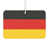 Deutschland Flag Deutschland Patriotic German Air Autolufterfrischer (Rückseite)