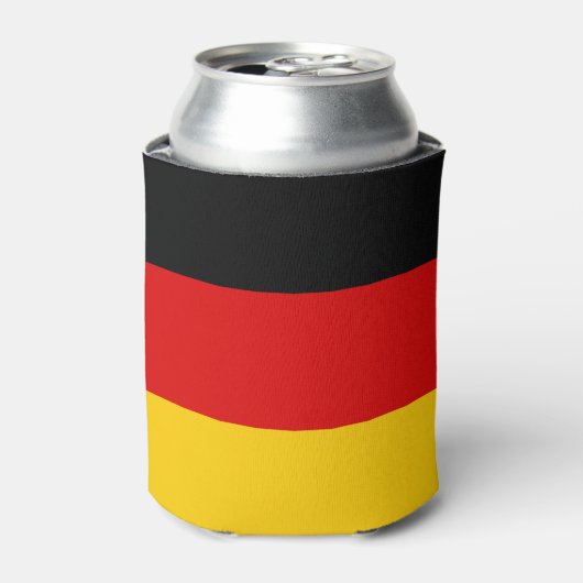 Deutschland Flag Deutschland Patriotisch Deutsch Dosenkühler (Kanne Vorderseite)