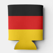 Deutschland Flag Deutschland Patriotisch Deutsch Dosenkühler (Rückseite)