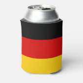 Deutschland Flag Deutschland Patriotisch Deutsch Dosenkühler (Kanne Rückseite)