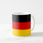 Deutschland Flag Deutschland Patriotisch Deutsch Kaffeetasse (VorderseiteRechts)