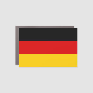 Deutschland Flag Deutschland Patriotischer Deutsch Auto Magnet