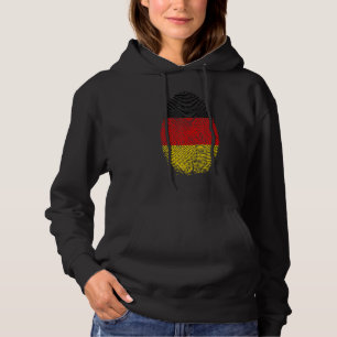 Deutschland Flag Fingerprint ist in meiner DNA für Hoodie