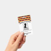 DEUTSCHLAND FLAG Foto-ID Ausweis (Handheld)