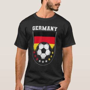 Deutschland Flag Fußball-Fan T-Shirt