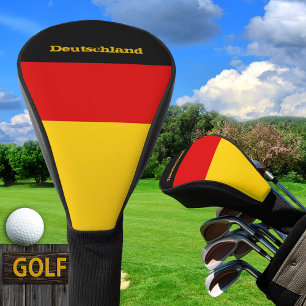 Deutschland Flag & Golf Germany Sport Covers / Clu Headcover