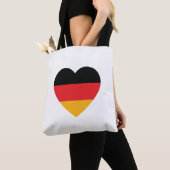 Deutschland Flag Herztote Tag Tasche (Von Nahem)
