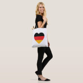 Deutschland Flag Herztote Tag Tasche (Am Model)