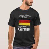 Deutschland Flag Perfect as a German T-Shirt (Vorderseite)